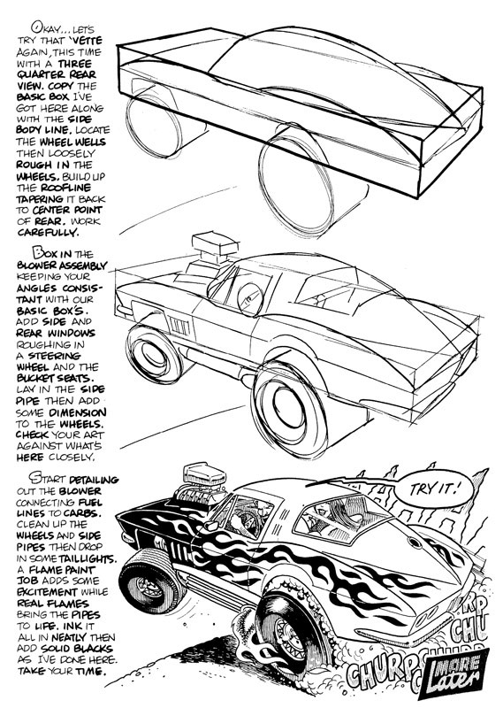 Cartoon e-books by automotive cartoonist George trosley - Fun-E-Books  Publishing